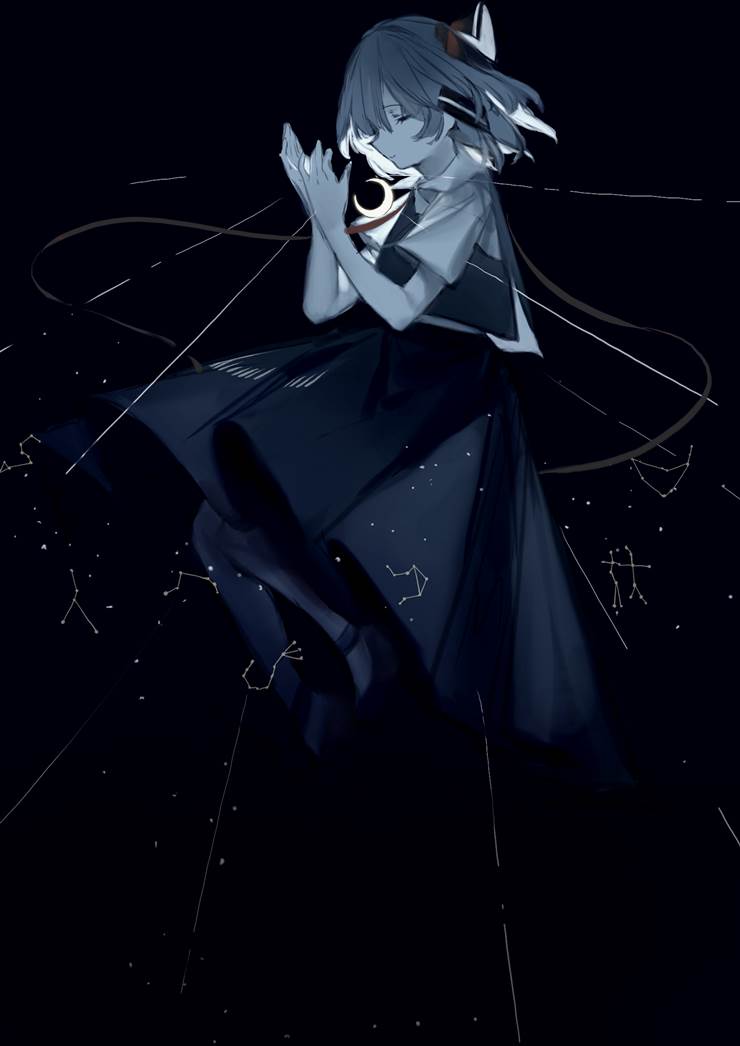 Touhou, Touhou Project, rumia, Satono Nishida, komachi onozuka, yamame kurodani, Sagume Kishin, letty whiterock, drawn in 1 hour at night