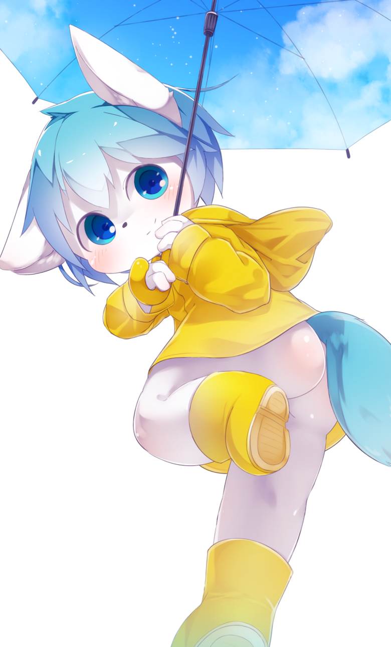 野兽, 兽耳正太, incredibly cute, 伞, furry 100+ bookmarks