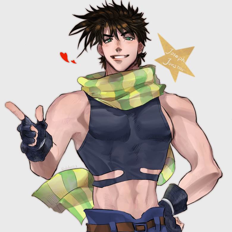 JoJo的奇妙冒险,乔瑟夫·乔斯达图片