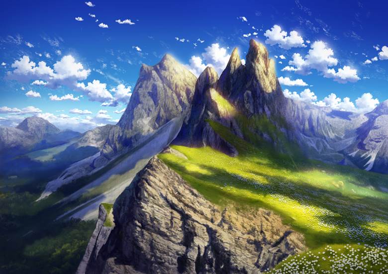 山|フジフジ的Pixiv风景壁纸插画图片