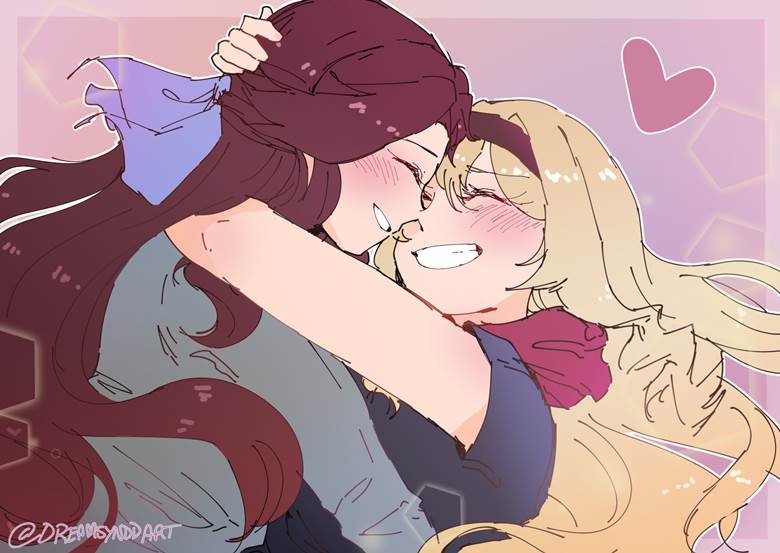 yuri, Shoujo☆Kageki Revue Starlight, Maya Tendo, Claudine Saijo