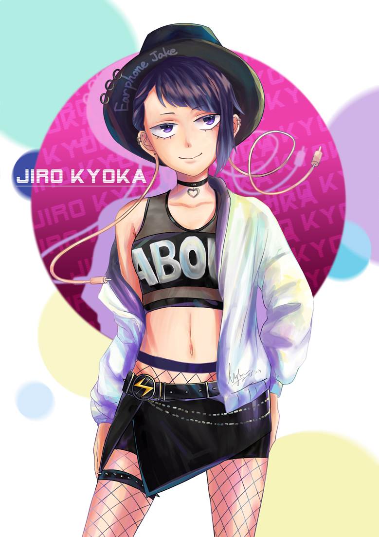My Hero Academia, My Hero Academia, Kyoka Jiro, illustration
