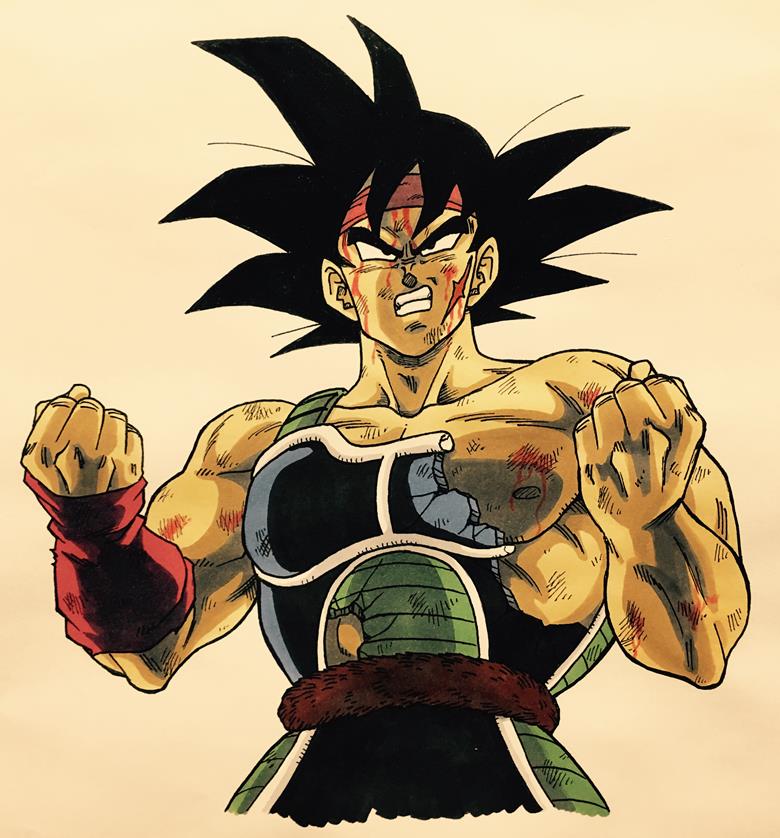 龙珠, Bardock, copic马克笔