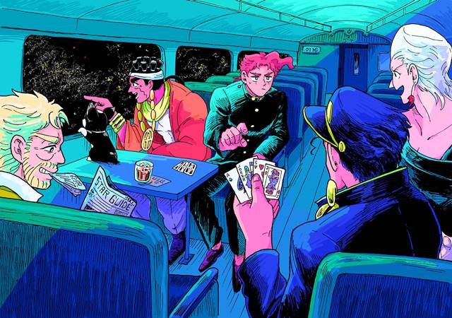 JoJo的奇妙冒险,星尘斗士,花京院典明图片