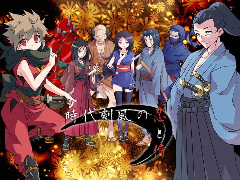 原创, 立绘, 宣传, 和风, ninja, samurai, materials