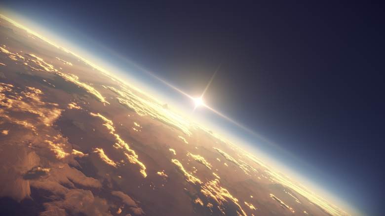 风景, 景观, 夕阳, universe