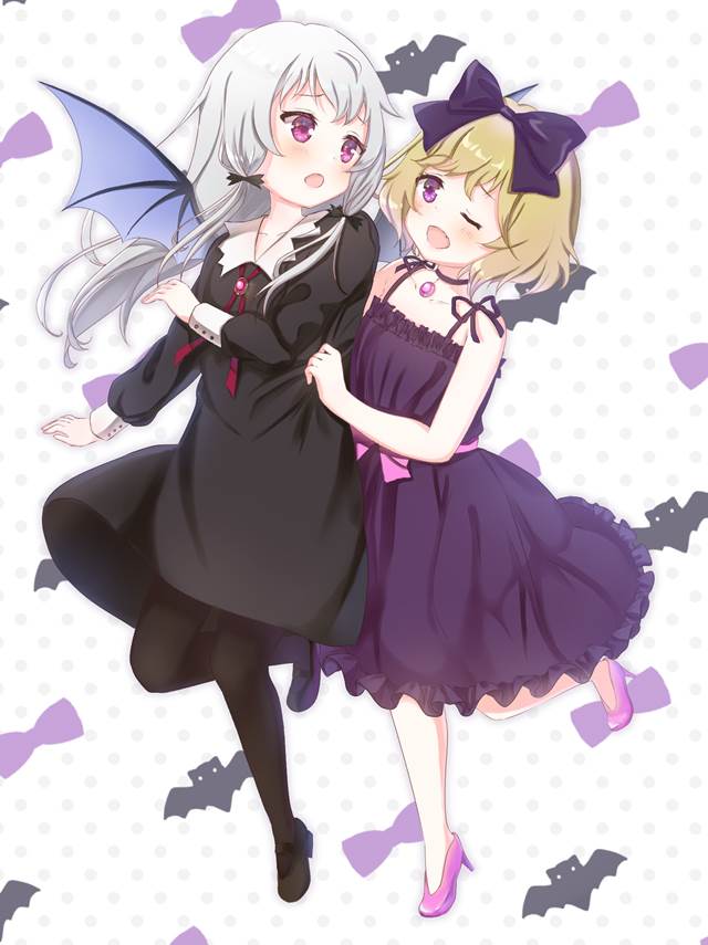 vampire, Elly, 索菲, 邻家索菲, 女孩子, 黑色连衣裙