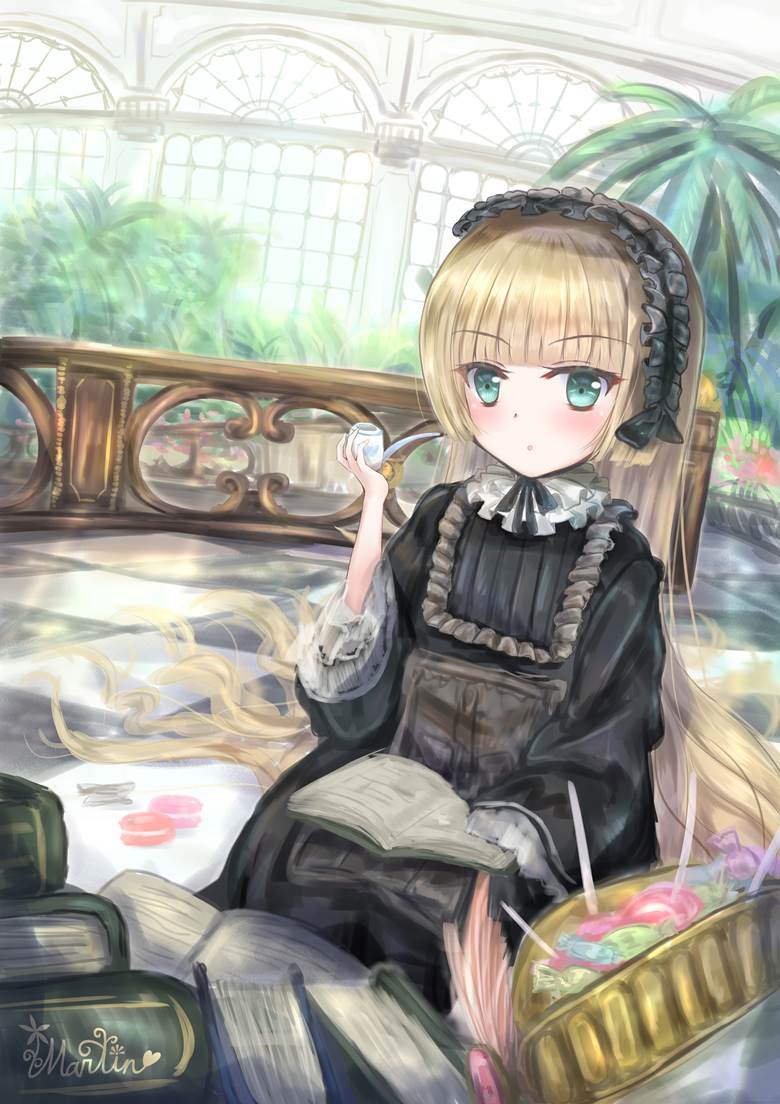 victorique, Victorique de Blois, lolita, 风景, 萝莉