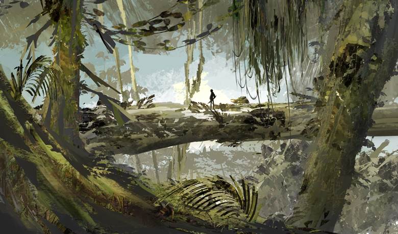 巨大密林|おかゆゆゆ的Pixiv风景壁纸插画图片