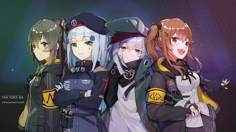 Girls' Frontline, 少女前线, Dolls Frontier illustration contest, 404小队, 少女前线