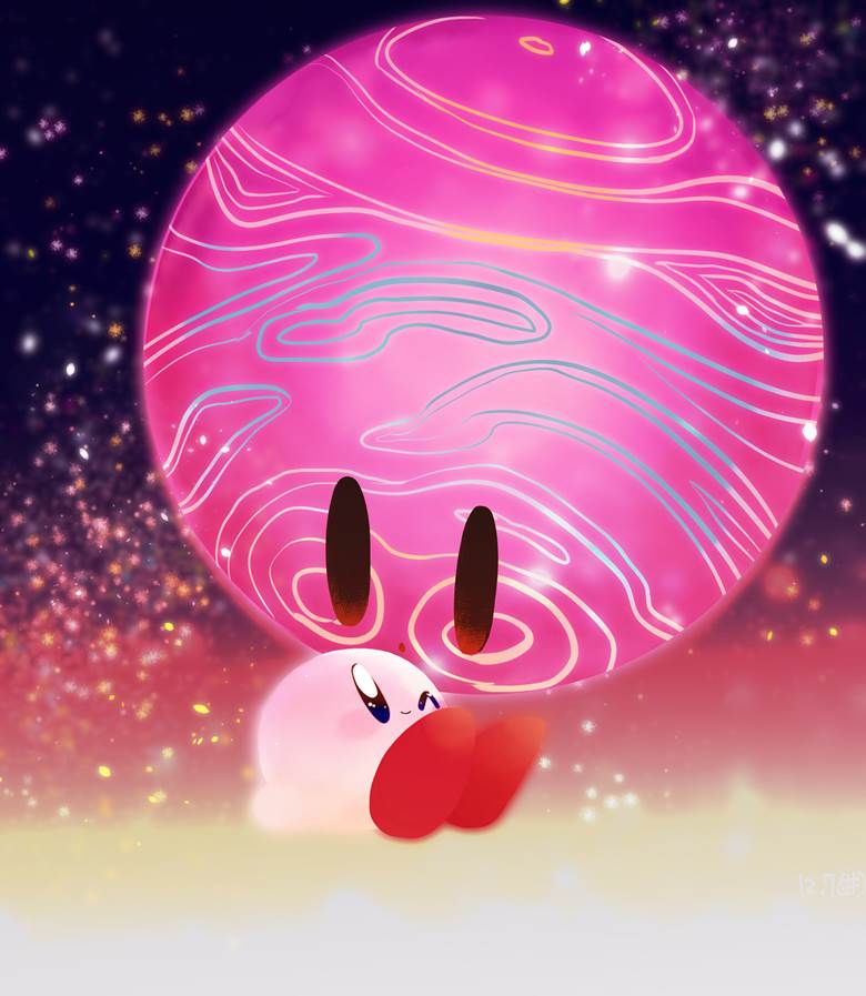 カービィとニル|MikaNeichi的星之卡比插画图片