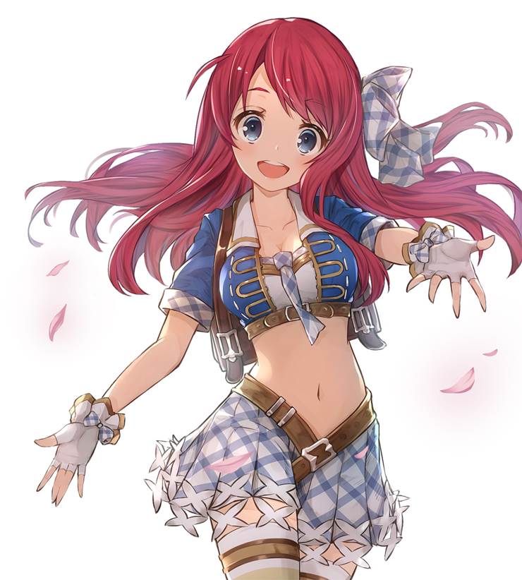 Granblue Fantasy, Granblue Fantasy, Zombieland Saga, Sakura Minamoto, doyansu body, Kimi to Boku no Mirai, Zombie Land Saga 5000+ bookmarks, idol, bellybutton