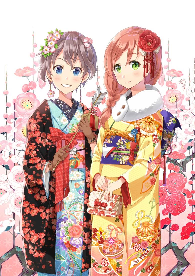 原创, 女孩子, 和服, 和风, holiday clothes, Original 250+ bookmarks