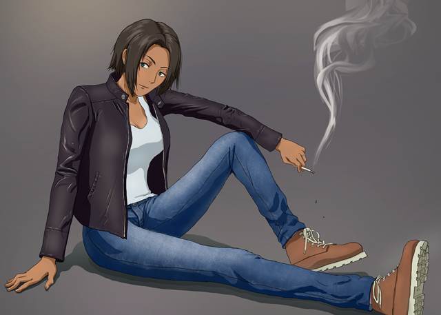 tobacco, 牛仔裤, Ai Orikasa