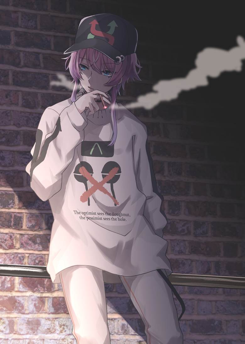 Hypnosis Mic, Ramuda Amemura, cigarette, Hypmic 10000+ bookmarks