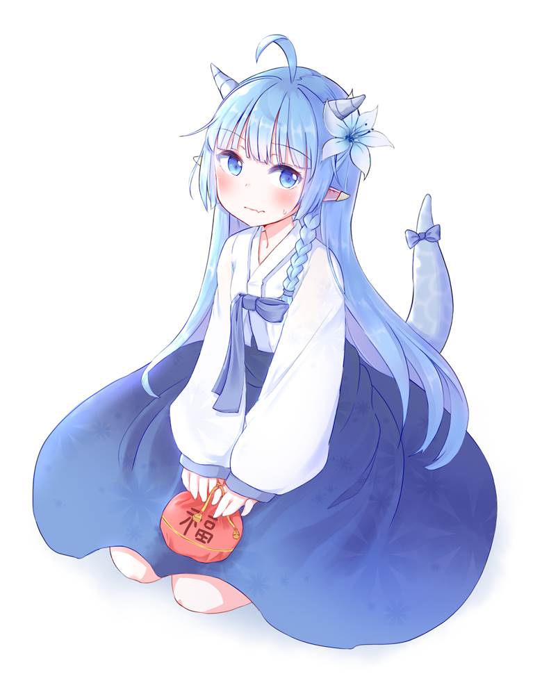 王之逆袭, Liliya, chima jeogori, hanbok, Lilia (King's Raid), native dress