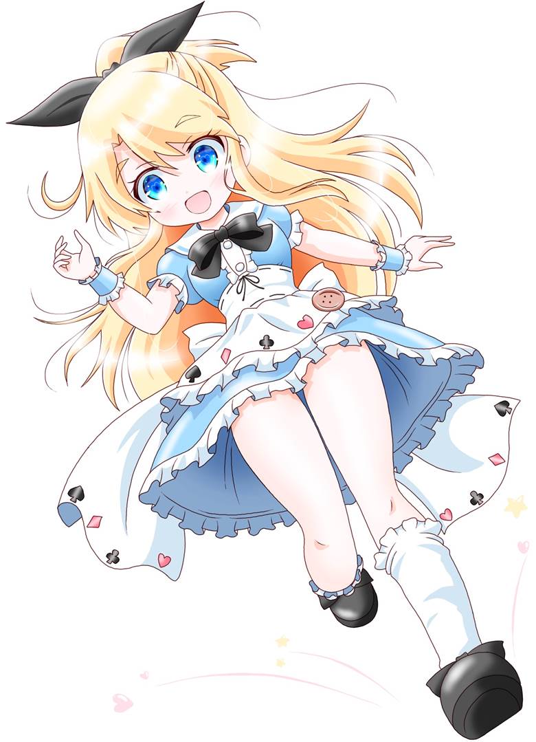 天使降临到我身边, 天使降临到了我身边, 姬坂乃爱, 爱丽丝, 爱丽丝梦游仙境, 金发, elementary school student, 金发碧眼, 蝴蝶结, Wataten! 500+ bookmarks