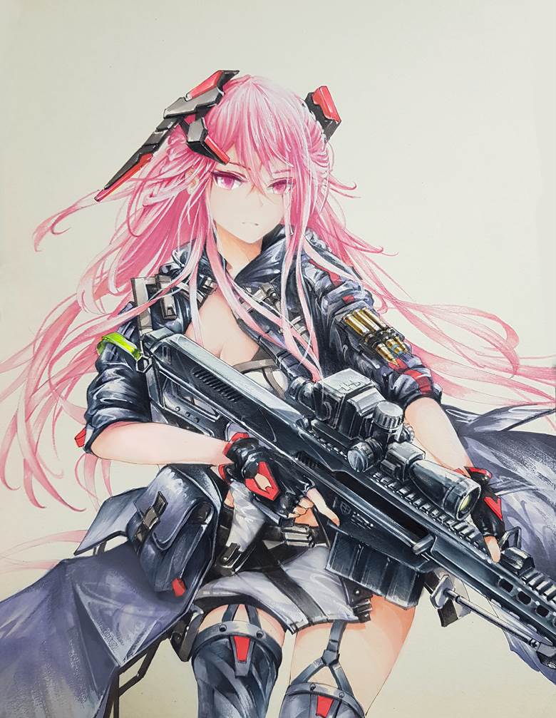M82A1|的pixiv少女前线插画图片