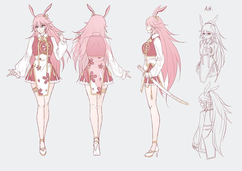 Yaezakura, Honkai Impact 3, Honkai Impact 3, Chinese lolita