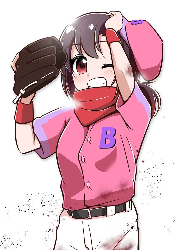 配信绘（2019/02/05）|ぱくでほん的棒球运动插画图片
