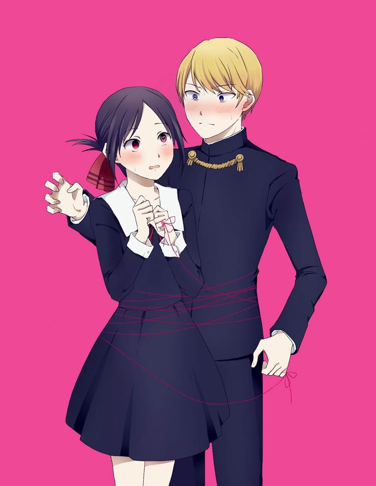 Kaguya-Sama: Love is War, Kaguya Shinomiya, Miyuki Shirogane, Shirogane/Kaguya, Kaguya-sama: Love is War 100+ bookmarks