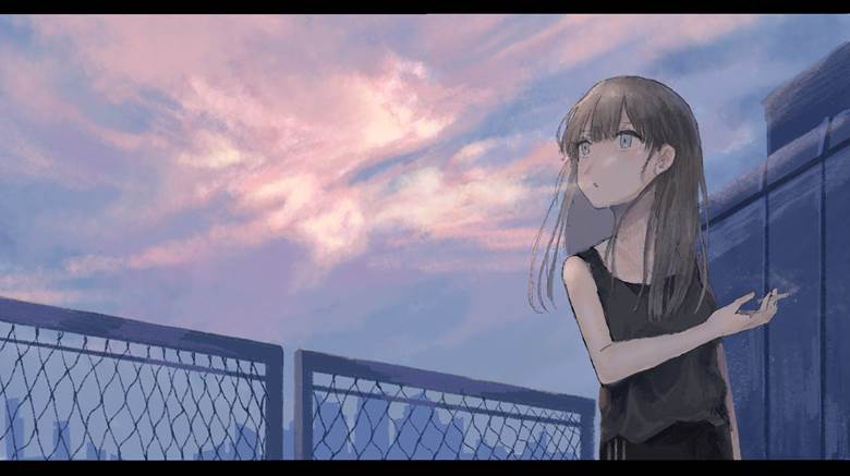 香烟, young girl, 原创, 原创