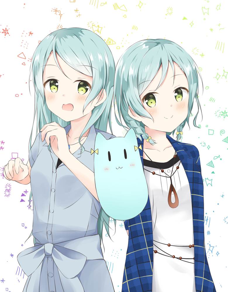冰川日菜, 冰川纱夜, BanG Dream!, 冰川姐妹（BanG Dream!）