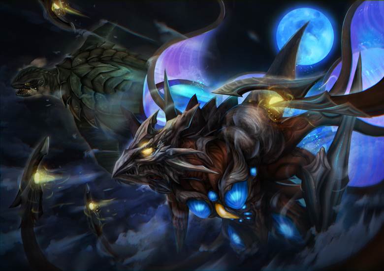 gamera, Iris, kaiju, creature, monster, tokusatsu, full moon