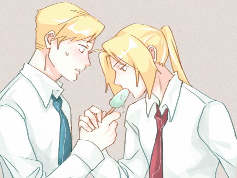 钢之炼金术师, Elric Brothers, Alphonse/Edward, edward elric, alphonse elric, 腐向