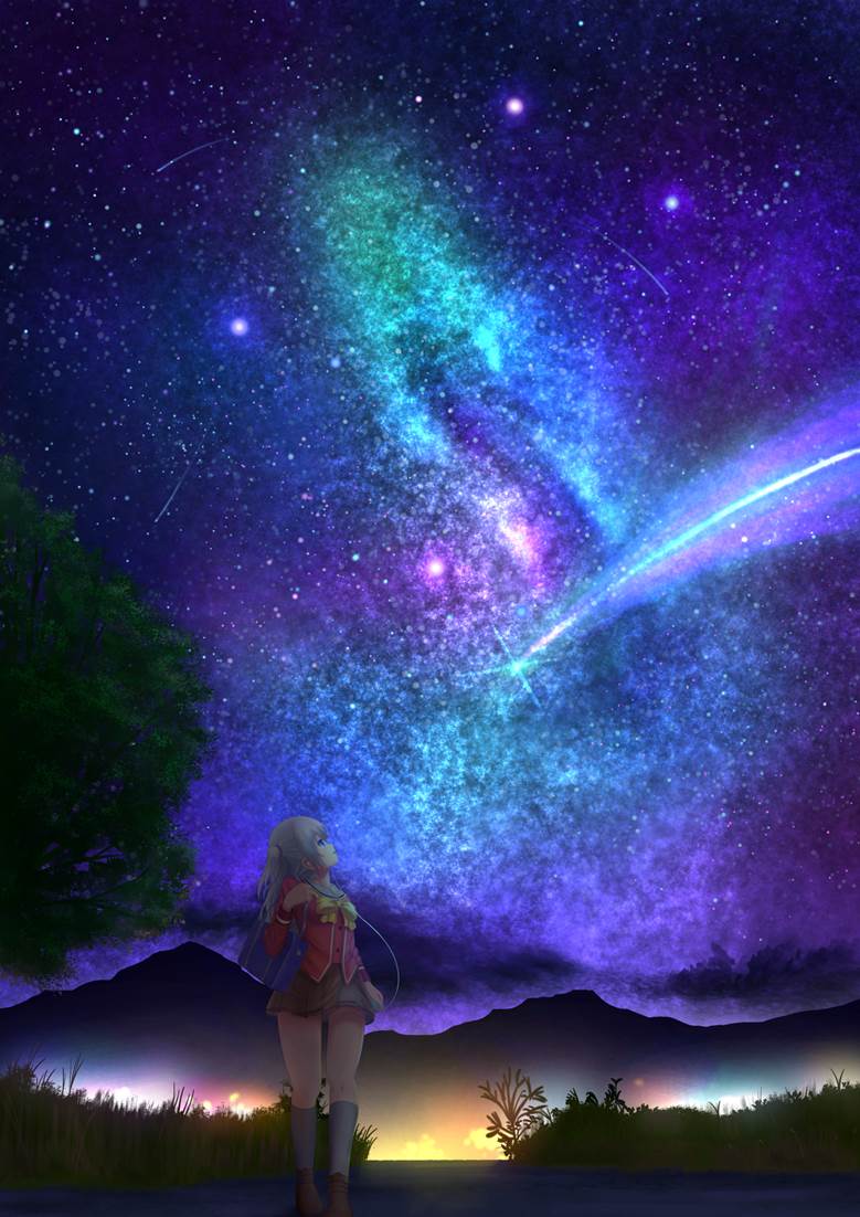 シャーロット彗星|タミっ子的Pixiv风景壁纸插画图片