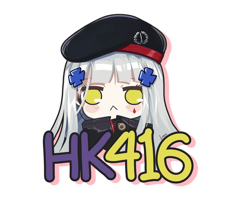 HK416|的pixiv少女前线插画图片