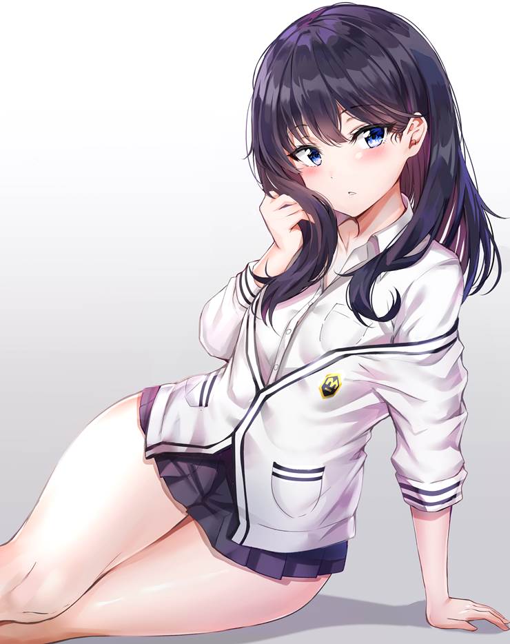 Rikka Takarada, uniform, SSSS.Gridman 5000+ bookmarks, 魅惑的大腿