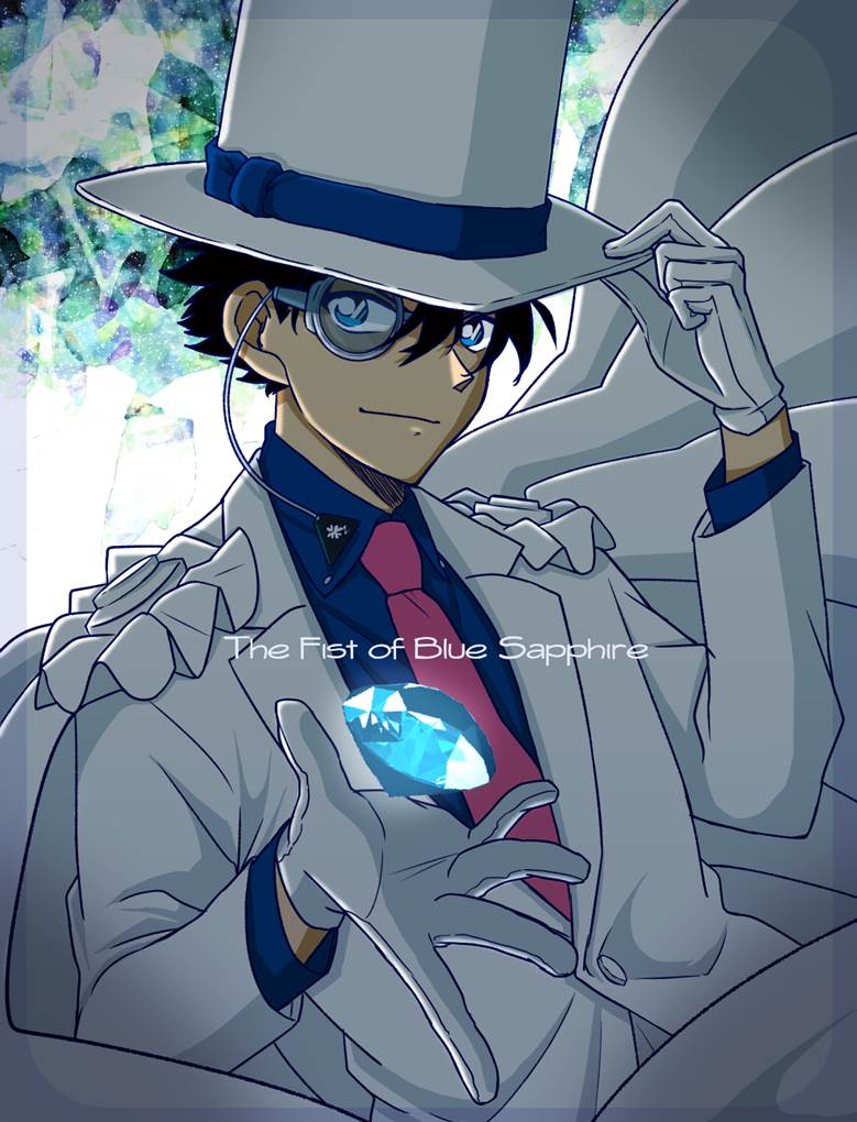 绀青|にのうで的名侦探柯南插画图片