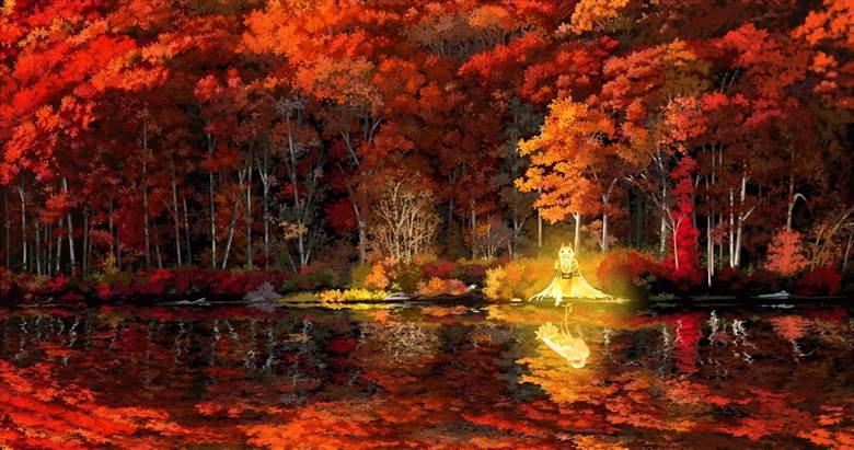 illustration, original works, original picture, Classic of Mountains and Seas, scenery