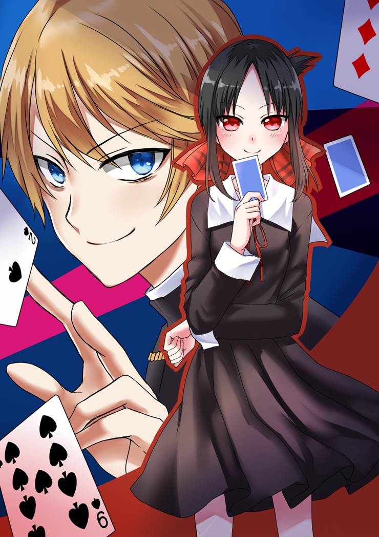 辉夜大小姐想让我告白~天才们的恋爱头脑战~, Miyuki Shirogane, 四宫辉夜, Shirogane/Kaguya, 辉夜大小姐想让我告白~天才们的恋爱头脑战~, 辉夜大小姐想让我告白100收藏