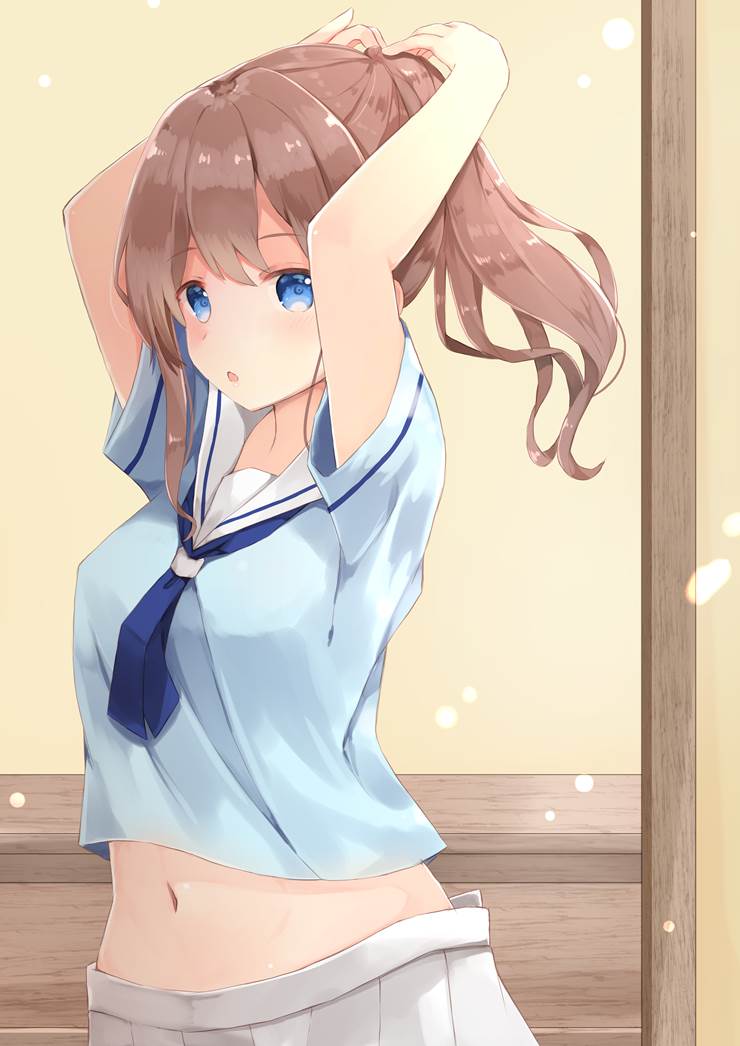 BanG Dream!, 山吹沙绫, BanG dream, 肚脐, midriff, BanG Dream! 100+ bookmarks, 好想用手指戳一下肚脐, Eros