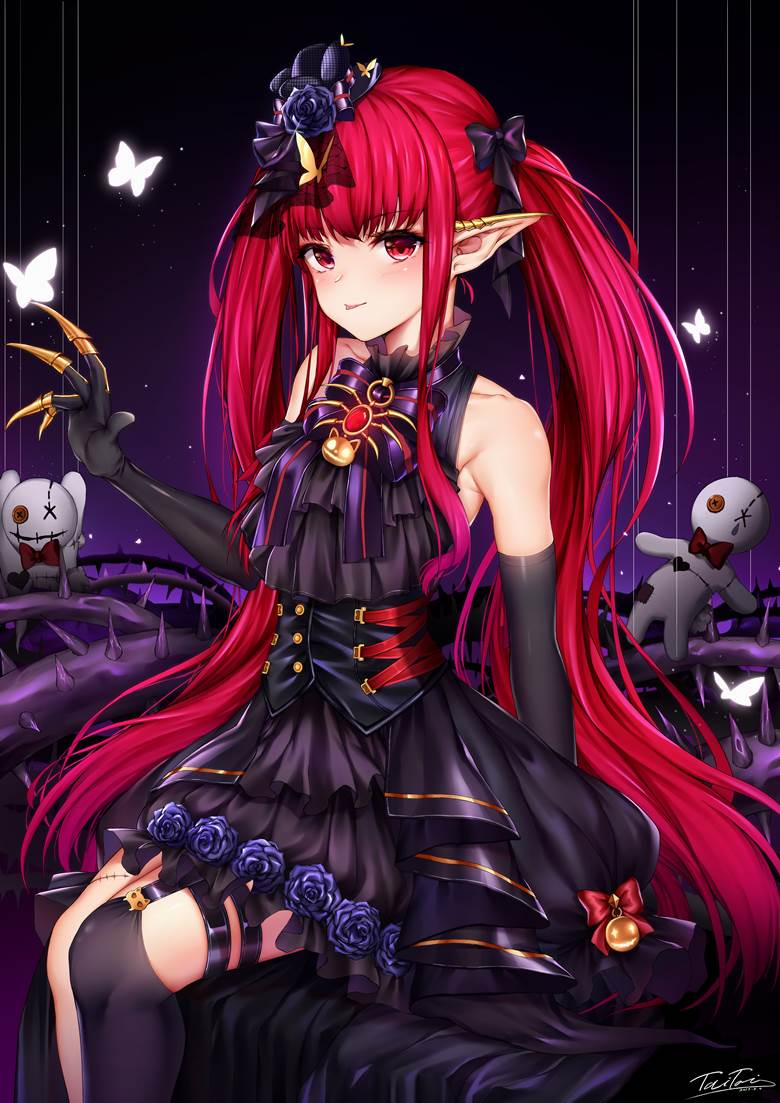 地下城与勇士, mage, red hair, 女孩子