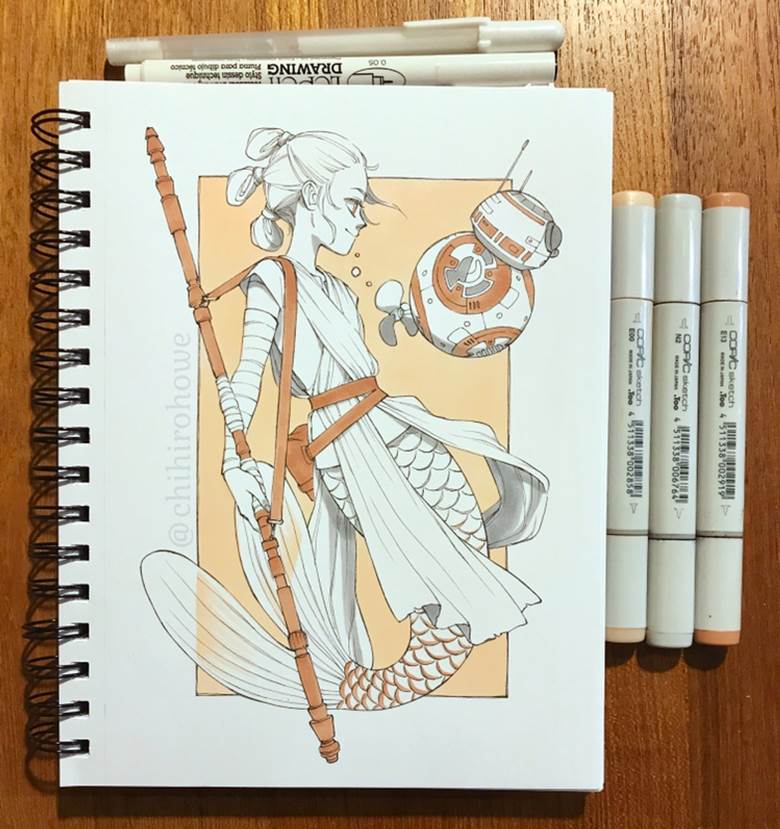 mermaid, 人鱼, 星球大战