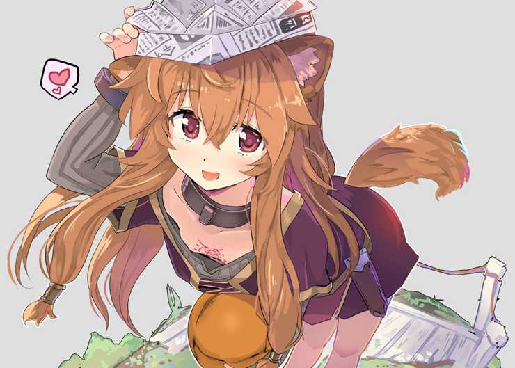 The Rising of the Shield Hero, Raphtalia, young Raphtalia, The Rising of the Shield Hero 1000+ bookmarks, downblouse, eye-catching breasts
