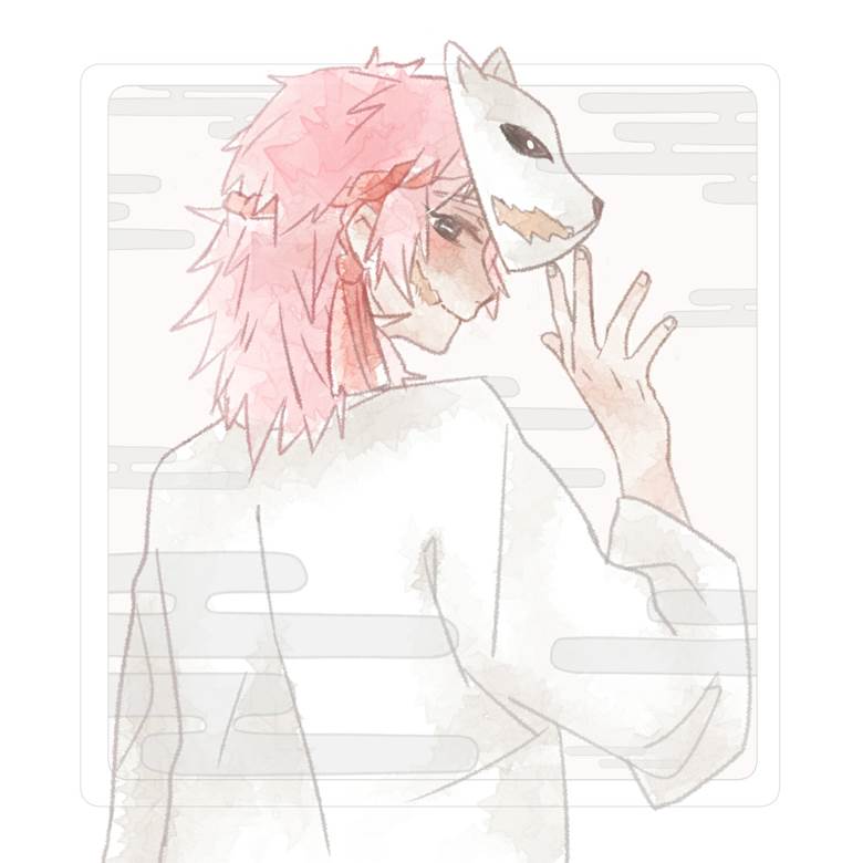 锖兎サラ的鬼灭之刃pixiv插画图片