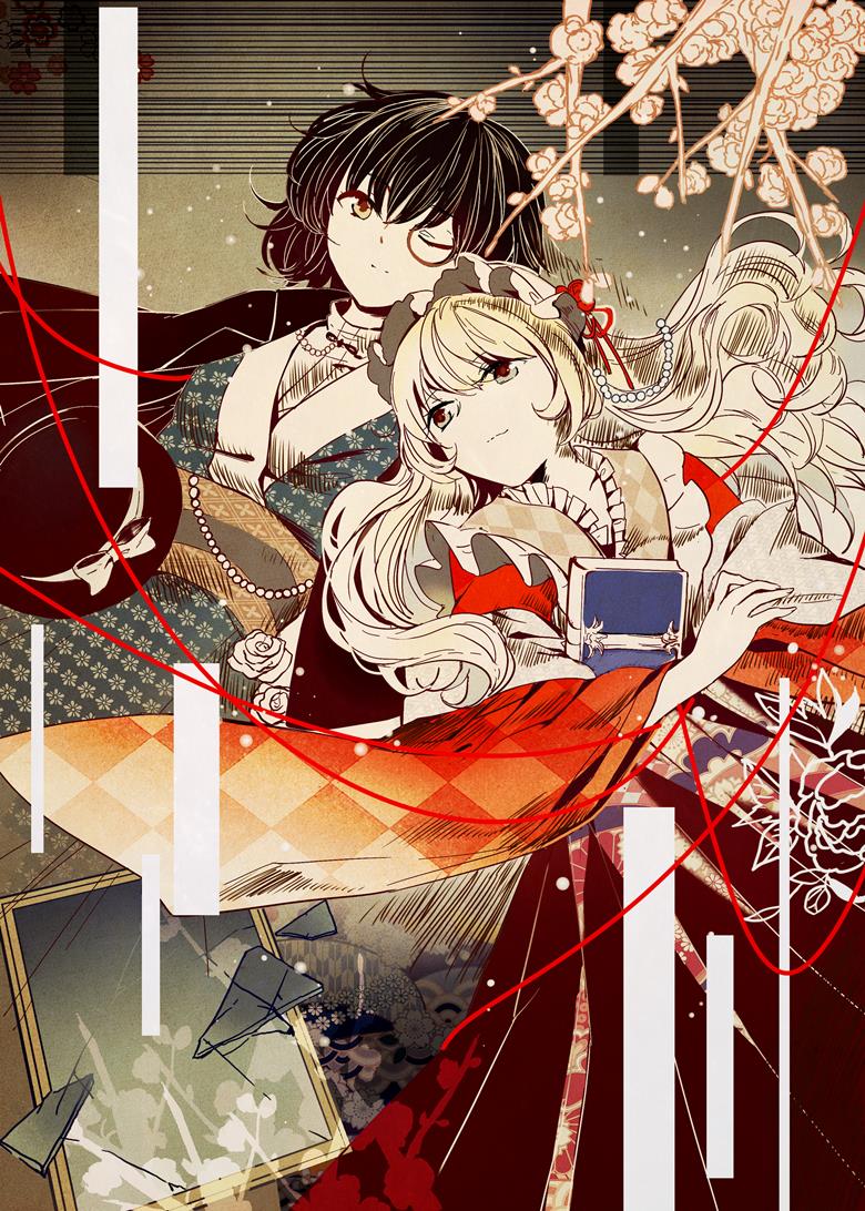 东方, 东方Project, 秘封俱乐部, 宇佐见莲子, 玛艾露贝莉·赫恩, Taisho atmosphere, Touhou CD cover, 东方project1000收藏, 东方Project