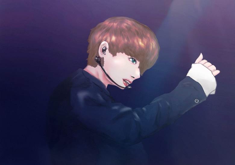 厚涂, 帅哥, Bangtan Boys