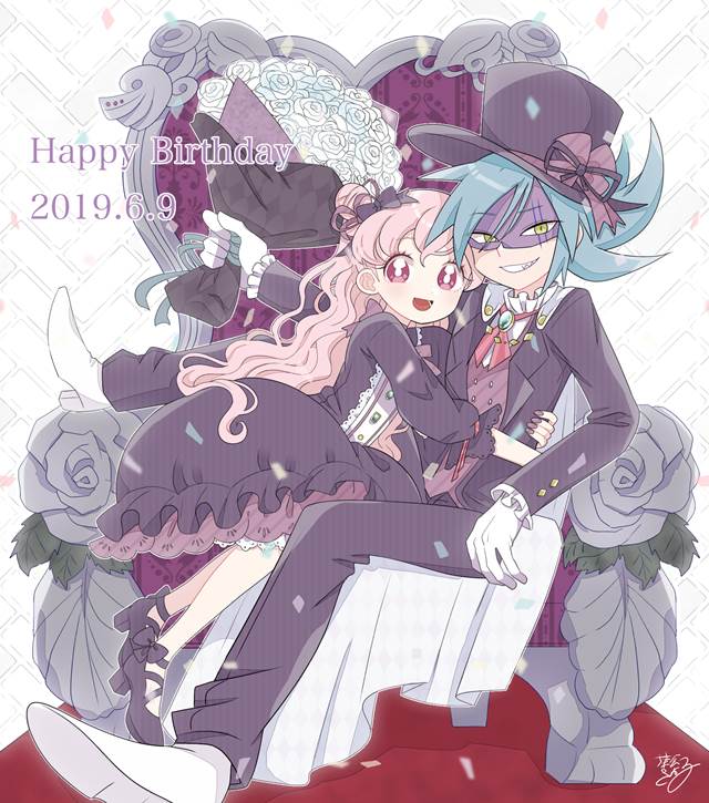 怪盗JOKER, Shadow Joker, Rose, Shadow/Rose, Cyan/Rose
