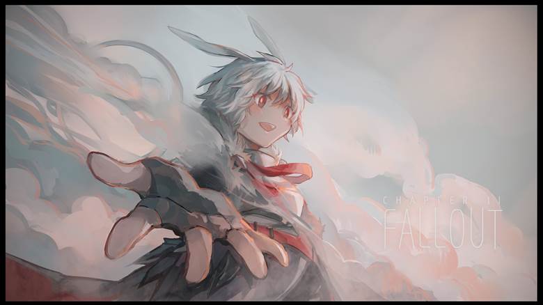 原创, 原创, 原创角色, 爱丽丝梦游仙境, 兔子, 男孩子, 云