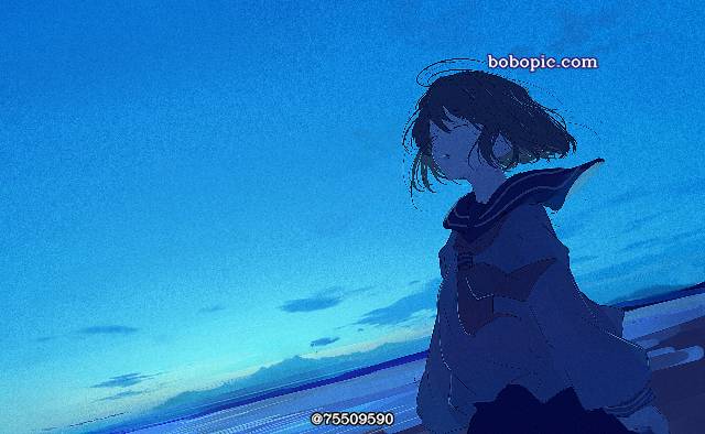 一小时绘画决斗,俺の知ってる1时间じゃない,小女孩,水手服,风景图片