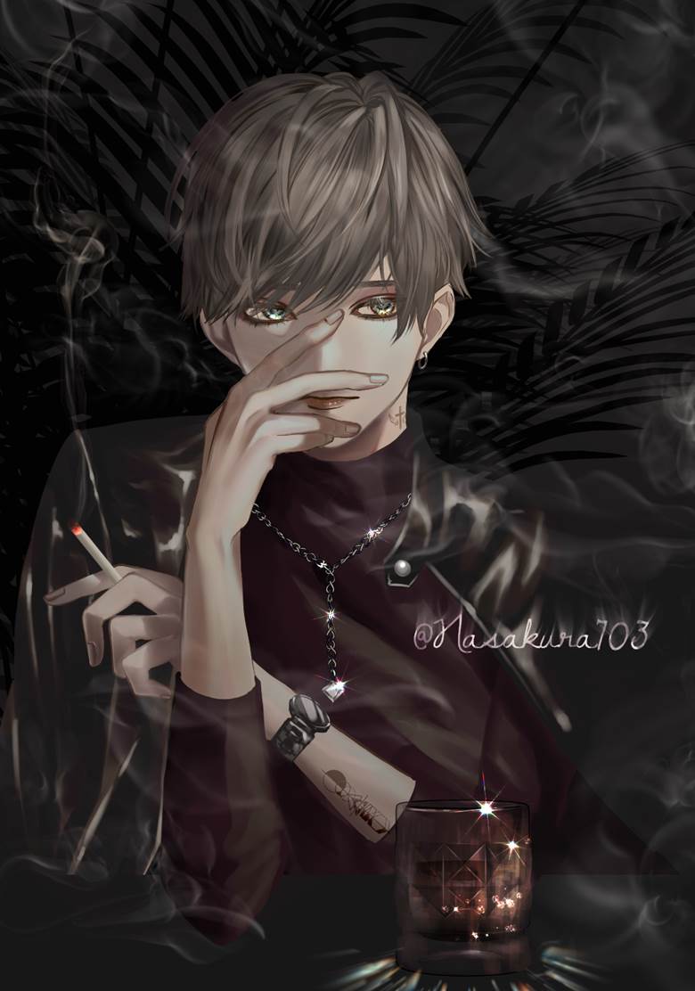 原创, 厚涂, 香烟, 刺青