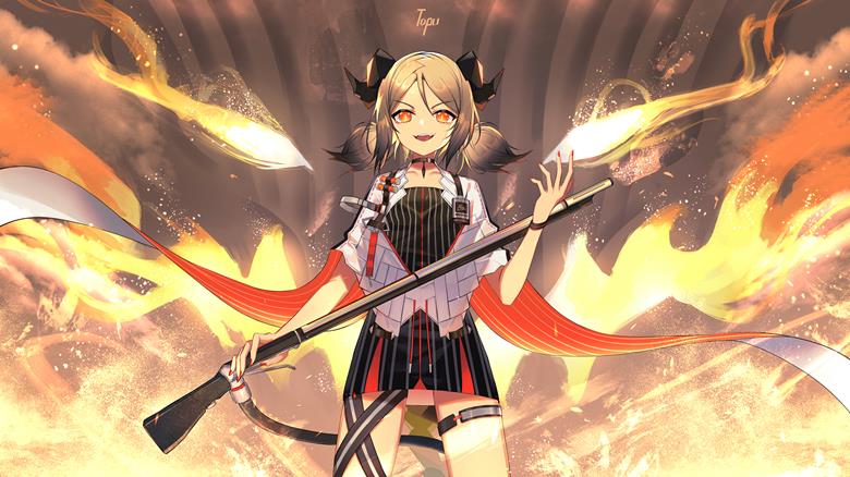 Arknights, Ifrit, Ifrit (Arknights), Arknights, Arknights 1000+ bookmarks