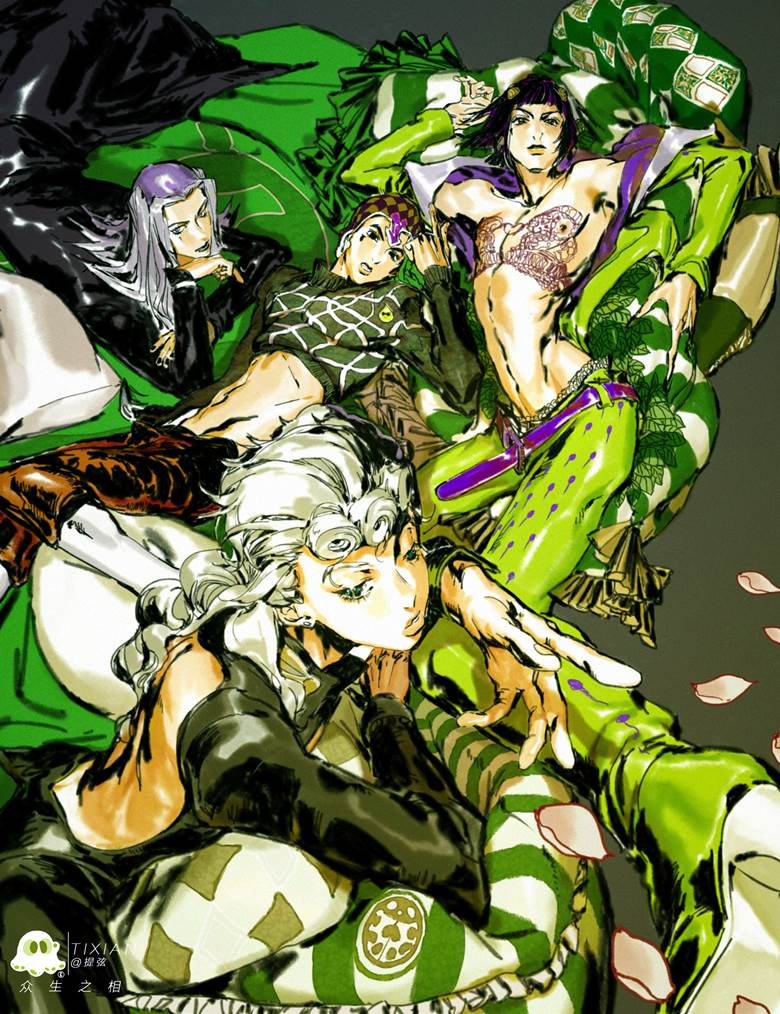 ２０１９春|提弦的JoJo的奇妙冒险插画图片