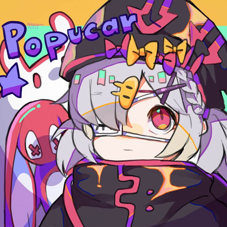 Popucar·|插画师mikasamu的Popucar插画图片