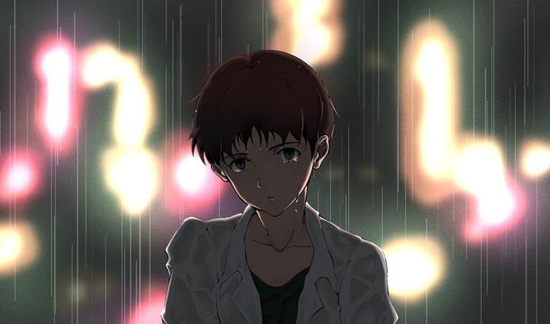 泪|yurinishimoto的哭泣人物插画图片